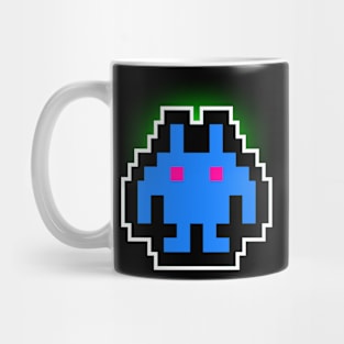 Blue Invader 2 Mug